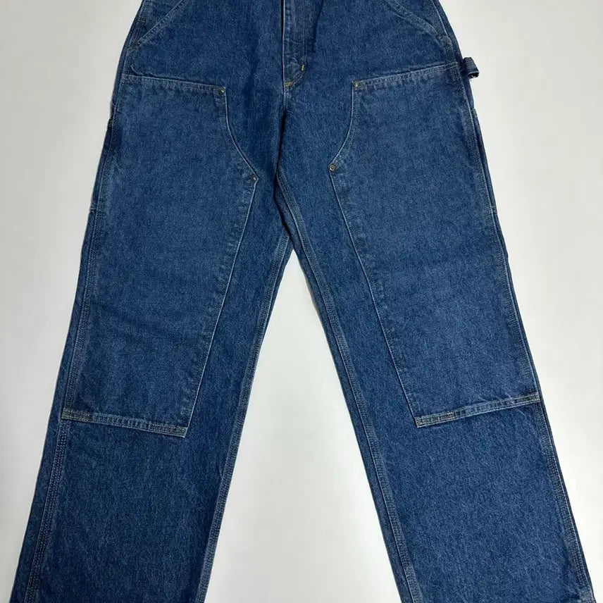 [BUNJANG] Carhartt B73-DST Double Knee Denim Pants / 칼하트 B73-DST 더블니 데님 팬츠 33x30