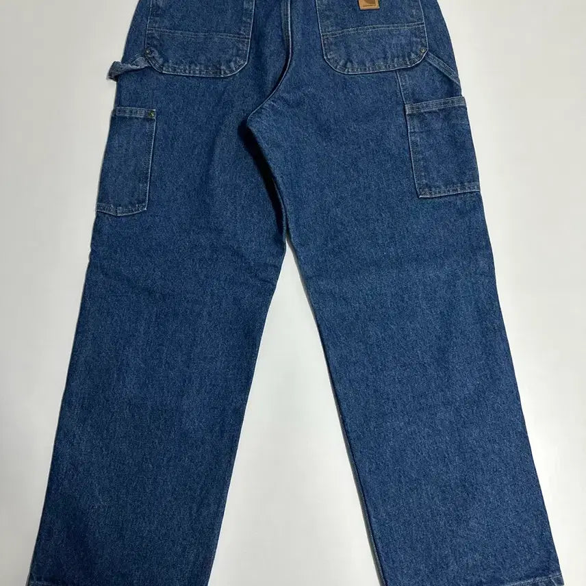[BUNJANG] Carhartt B73-DST Double Knee Denim Pants / 칼하트 B73-DST 더블니 데님 팬츠 33x30