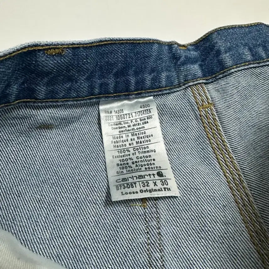 [BUNJANG] Carhartt Double Knee B73 DST Jeans / 칼하트 더블니 B73 DST 32