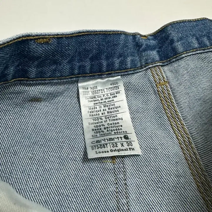 [BUNJANG] Carhartt Double Knee B73 DST Jeans / 칼하트 더블니 B73 DST 32
