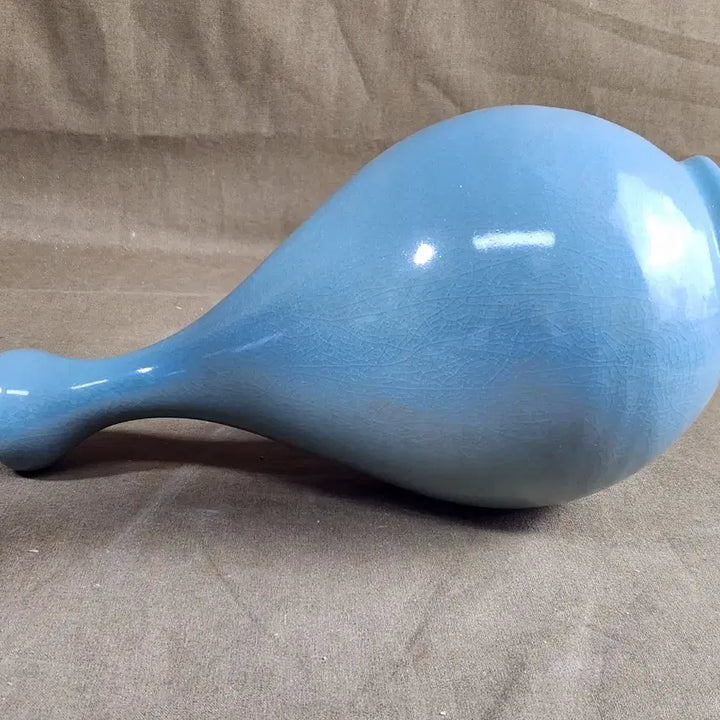 [BUNJANG] Rare Celadon Vase with Blue Glaze / 중국도자기 청룡사어제 유약빛 맑은 여요청자
