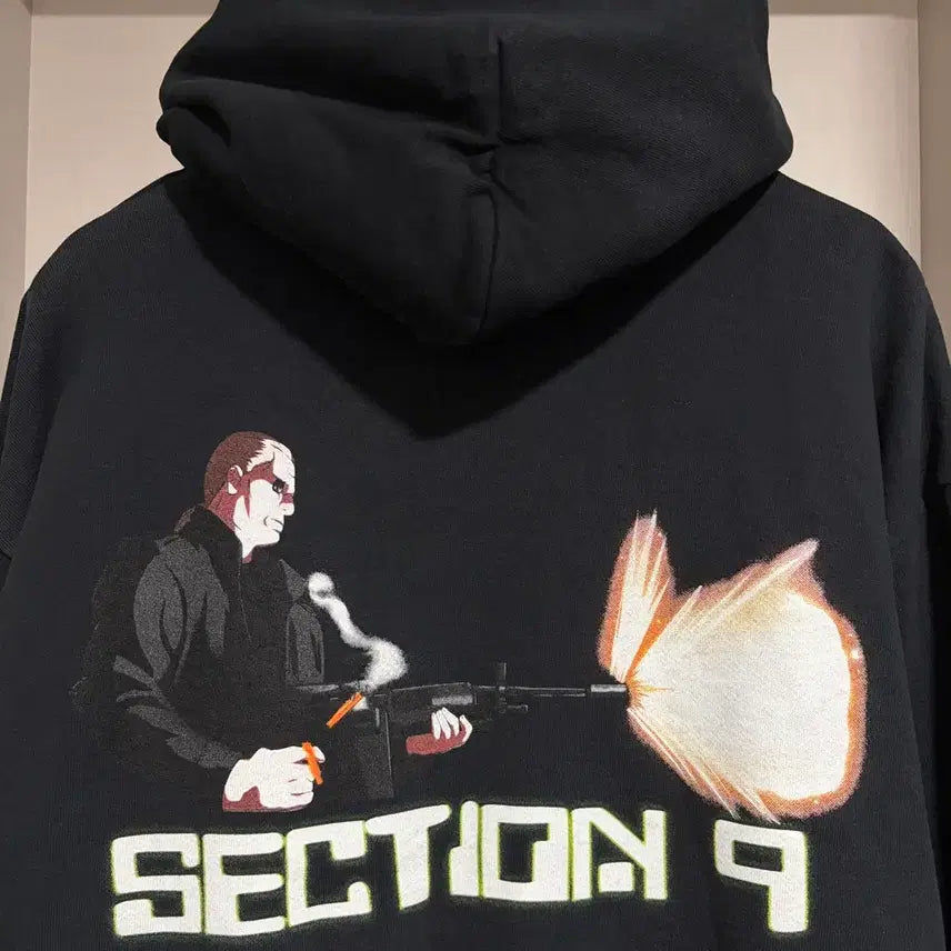 [BUNJANG] Ghost In The Shell Bootleg Hoodie / Ghost In The Shell 공각기동대 부틀렉 애니메이션 후드티