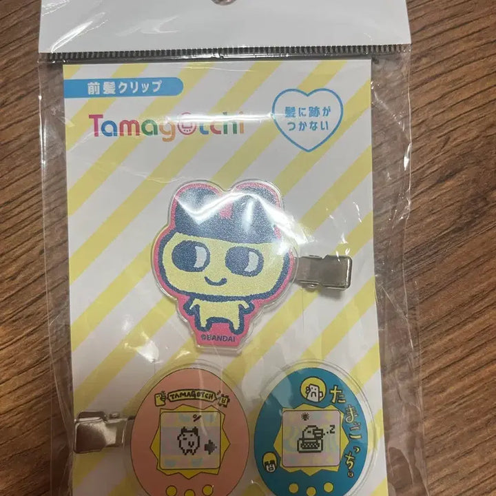 [BUNJANG] Bandai Tamagotchi Acrylic Hair Clip / 단종제품 반다이 다마고치 아크릴 헤어클립 머리삔