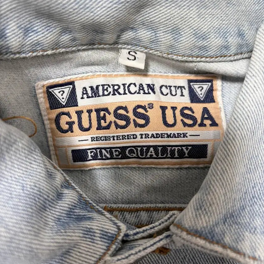 [SOLD OUT] Guess 게스 연청 데님 자켓