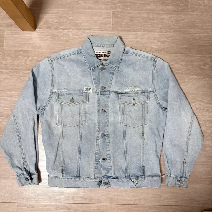 [SOLD OUT] Guess 게스 연청 데님 자켓