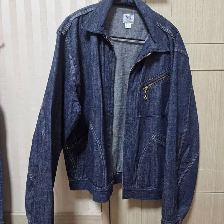 [BUNJANG] Non-Stock 91b Reproduction Denim Work Jacket / 논스탁 91b 복각 데님 워크자켓