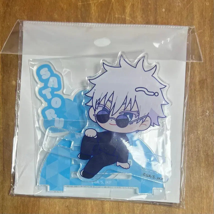 [BUNJANG] Jujutsu Kaisen Gojo Chibi Acrylic Stand / 미개봉) 주술회전 희옥 고죠 치비 모니터 아크릴 스탠드