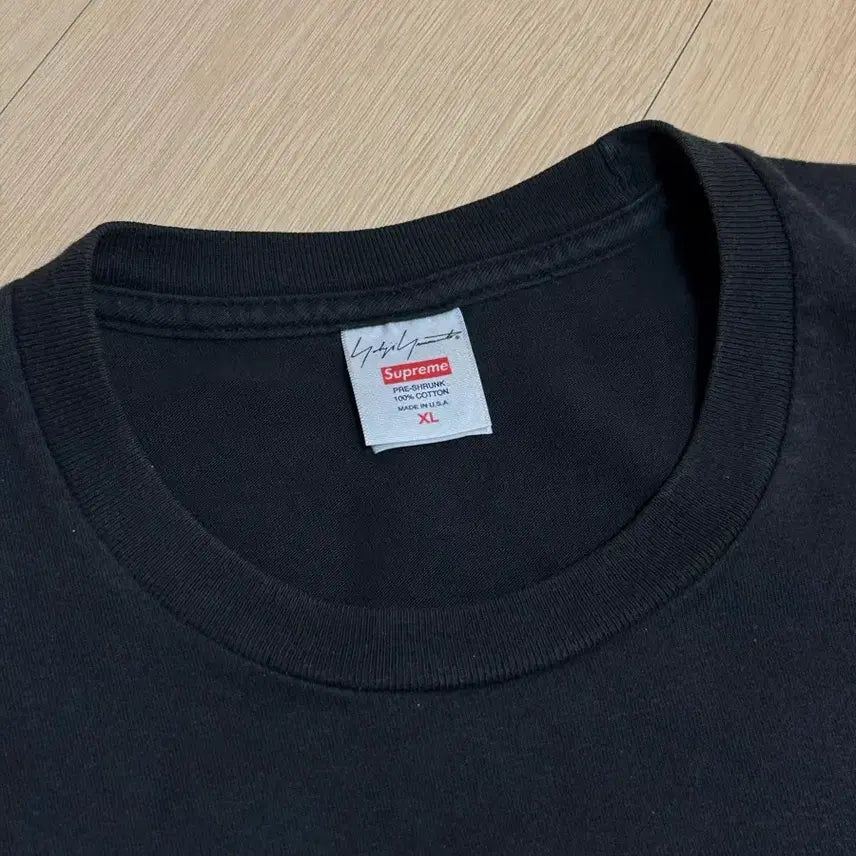 [SOLD OUT] [XL] 슈프림 x 요지 야마모토 22fw 철권 티셔츠 블랙