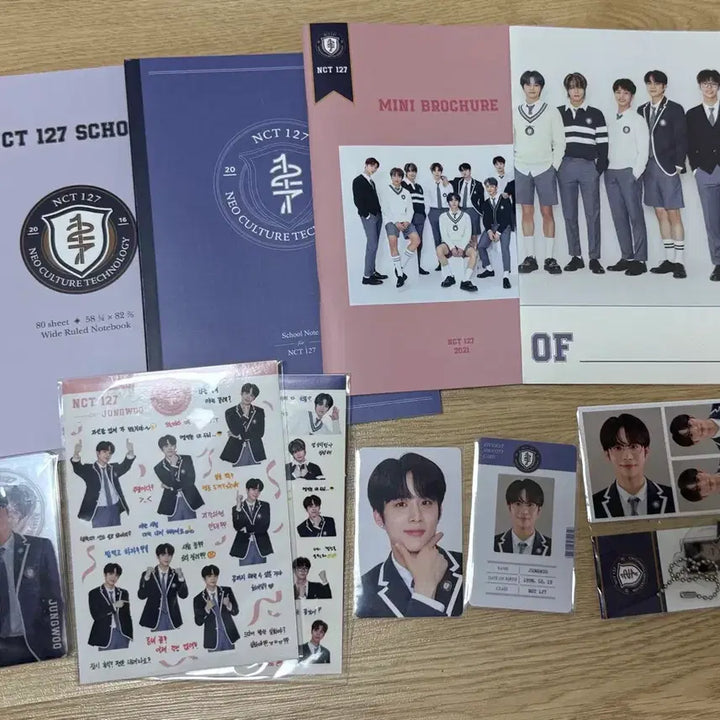 [BUNJANG] NCT 127 Jungwoo Back to School Kit 2021 / NCT 127 백투스쿨 Back to School 키트 2021 정우