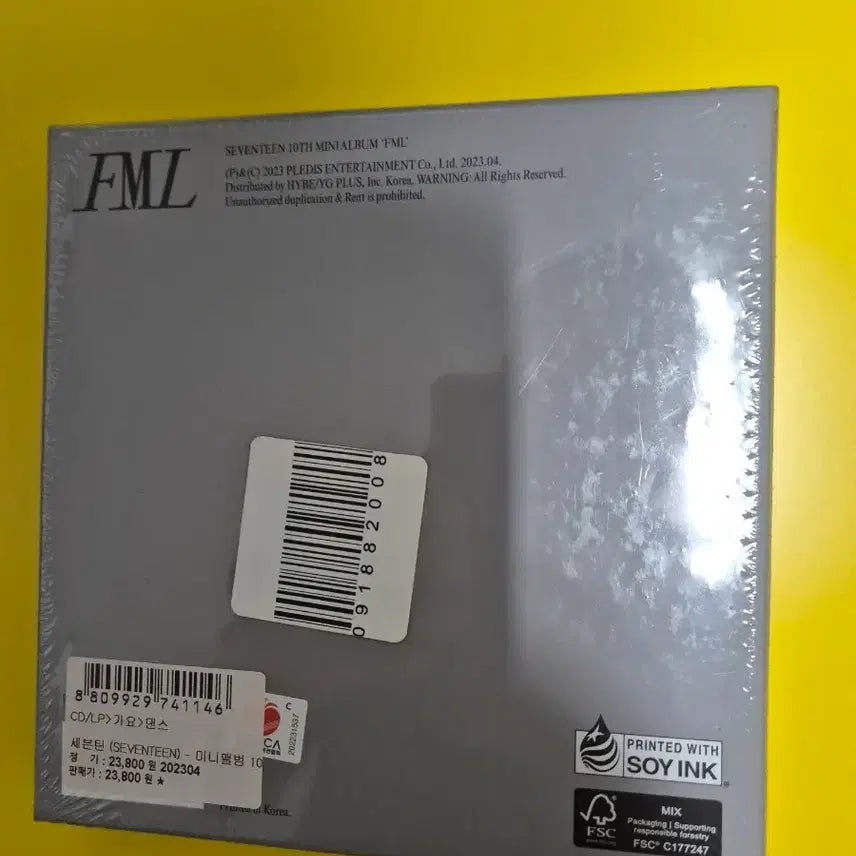[BUNJANG] Seventeen FML 10th Mini Album Sealed / 세븐틴 FML 10집 미니앨범 새상품