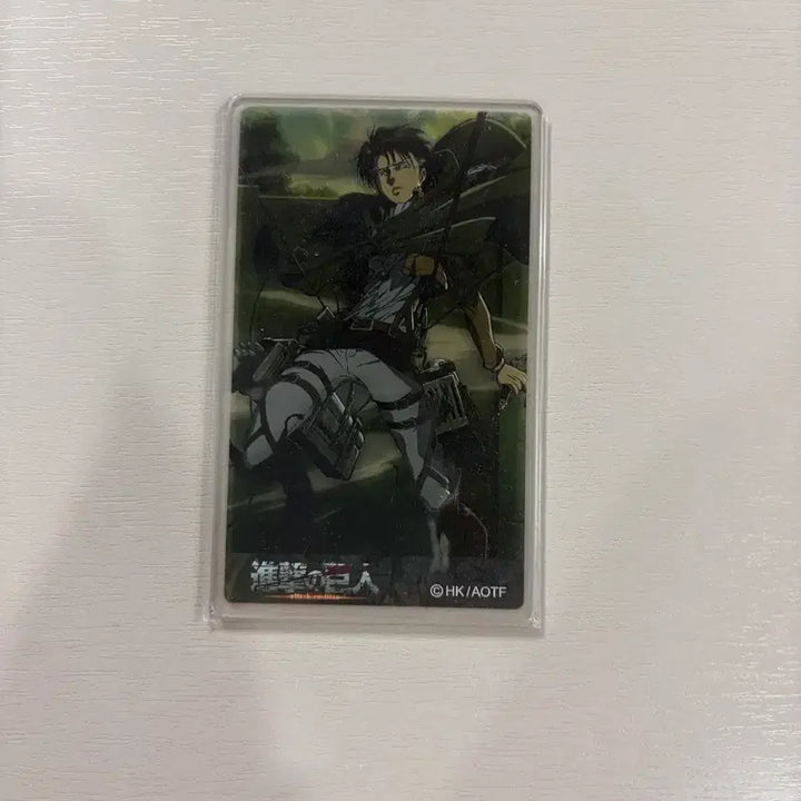 [SOLD OUT] 진격의 거인 리바이 아크릴 카드