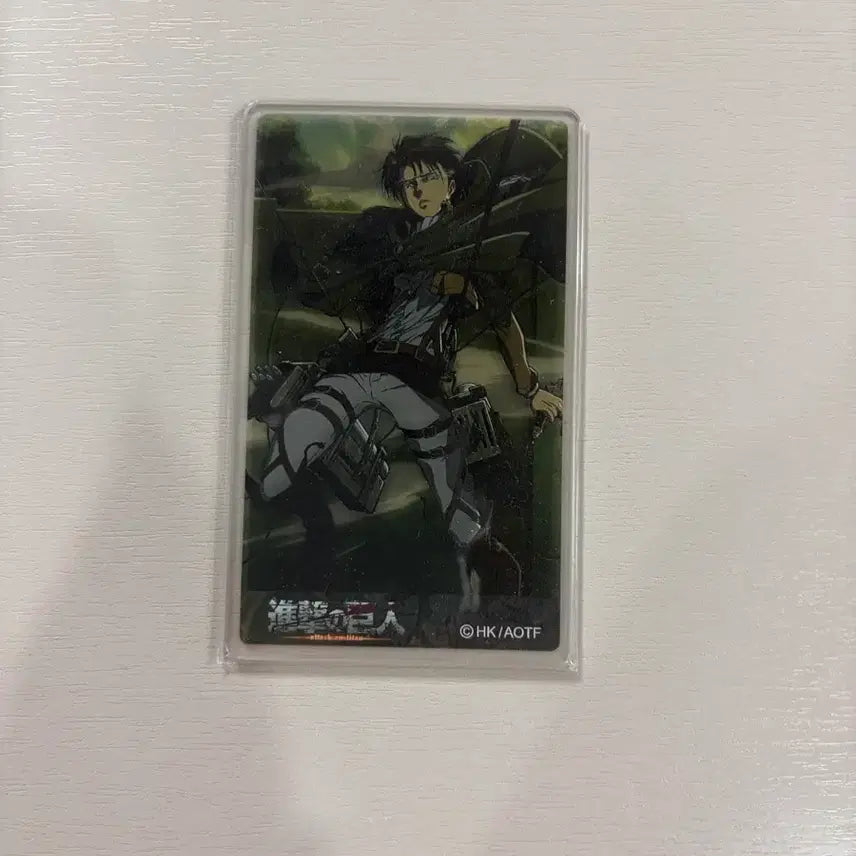 [SOLD OUT] 진격의 거인 리바이 아크릴 카드
