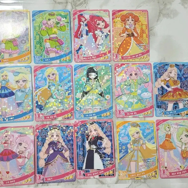 [BUNJANG] IDOLCHIC Secret Friends Card Set 5 - 2 Star &amp; 3 Star / 비밀의 아이프리 카드 5탄 2성 3성