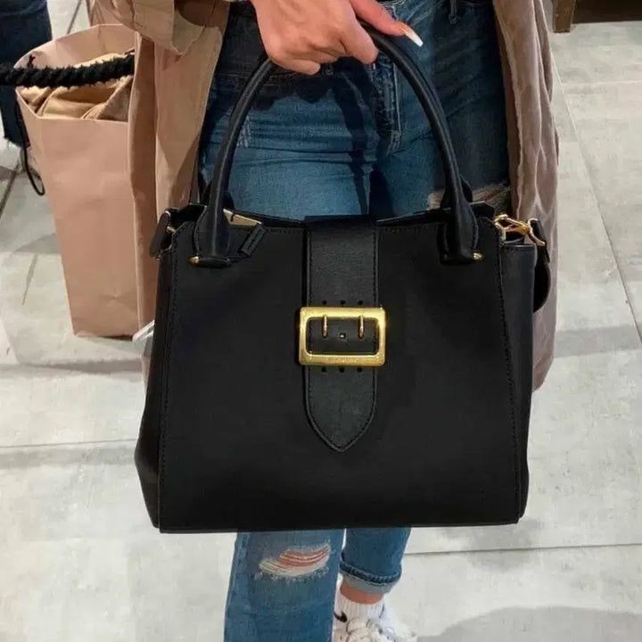 [BUNJANG] Burberry Grainy Buckle Bag Shoulder Bag / 정품 버버리 숄더백 가방/ 버버리 그레이니 버클백