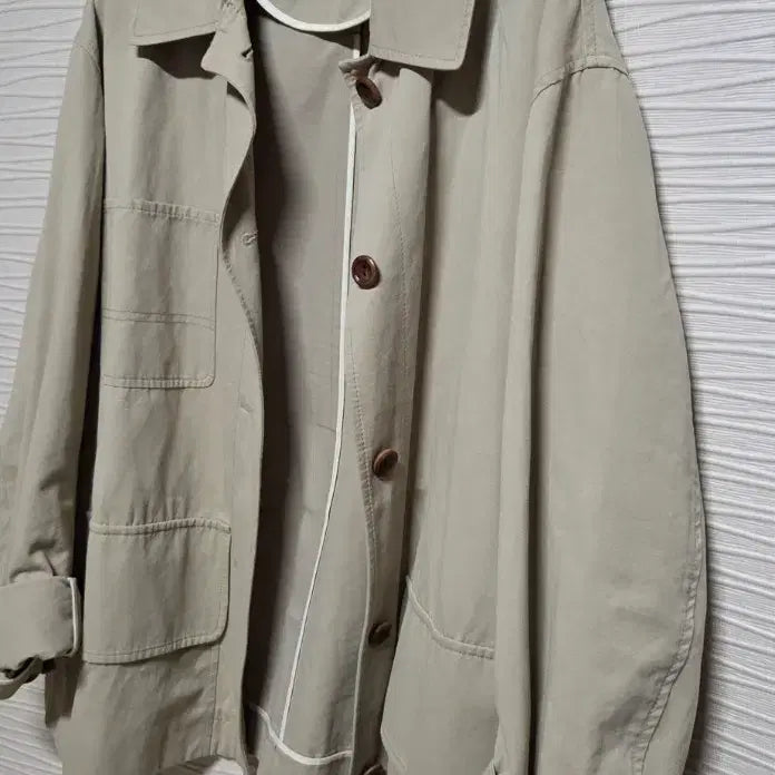 [BUNJANG] Studio Tomboy Beige Jacket / 스튜디오 톰보이 자켓F