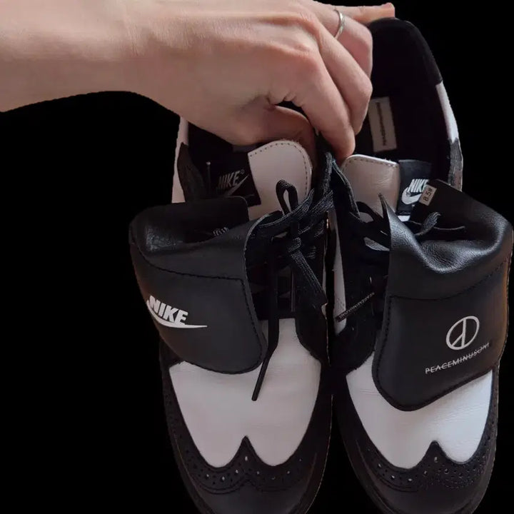 [BUNJANG] Nike Peaceminusone Kwondo 1 White Sneakers / 나이키 피스마이너스원 퀀도 권도 265