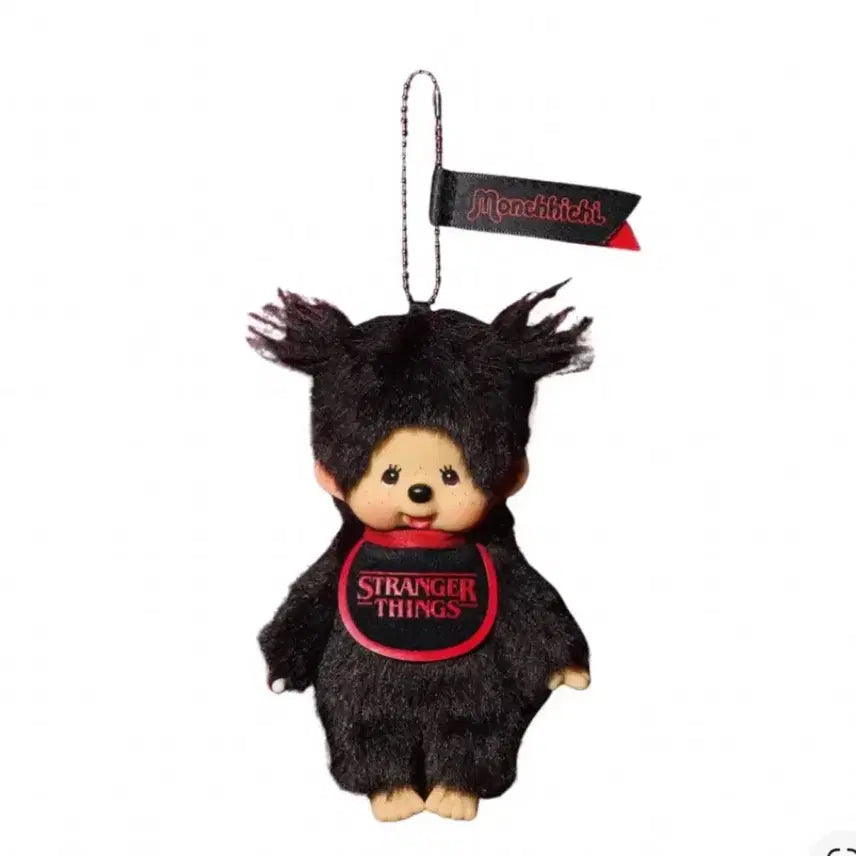 [BUNJANG] Monchhichi x Stranger Things Collaboration Keyring / 기묘한이야기 몬치치 콜라보 키링 미개봉 새상품