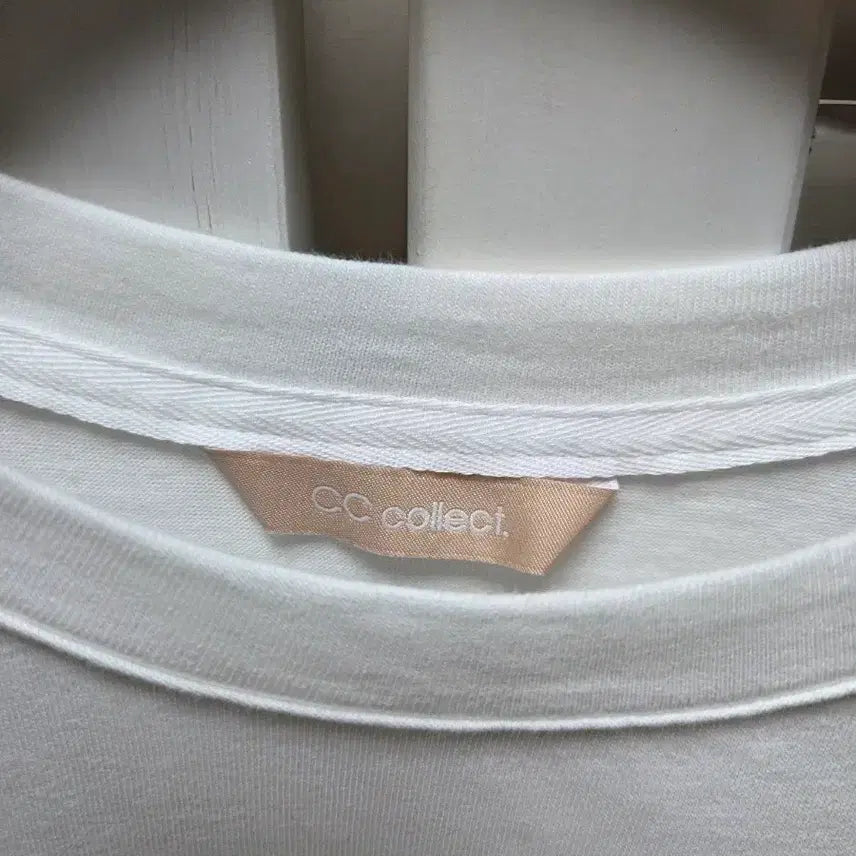 [BUNJANG] CC Collect Puff Sleeve Cotton T-Shirt / 씨씨콜렉트 퍼프소매 면 티셔츠