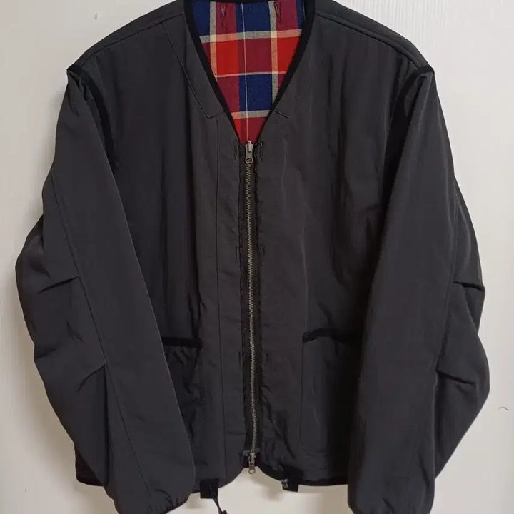 [BUNJANG] Years Ago Reversible Check Liner Jacket / 이얼즈어고 라이너
