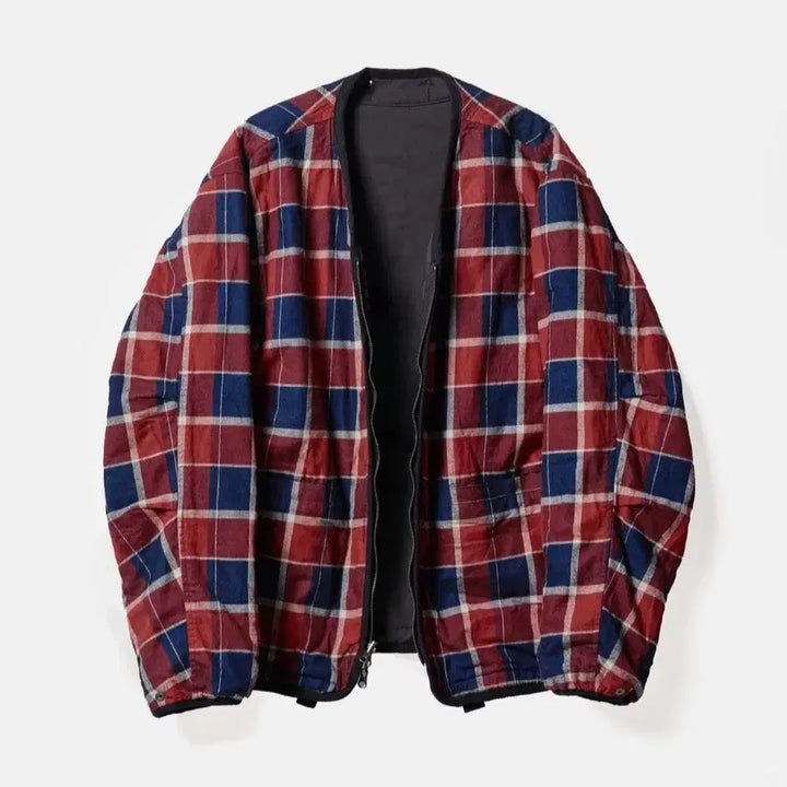 [BUNJANG] Years Ago Reversible Check Liner Jacket / 이얼즈어고 라이너