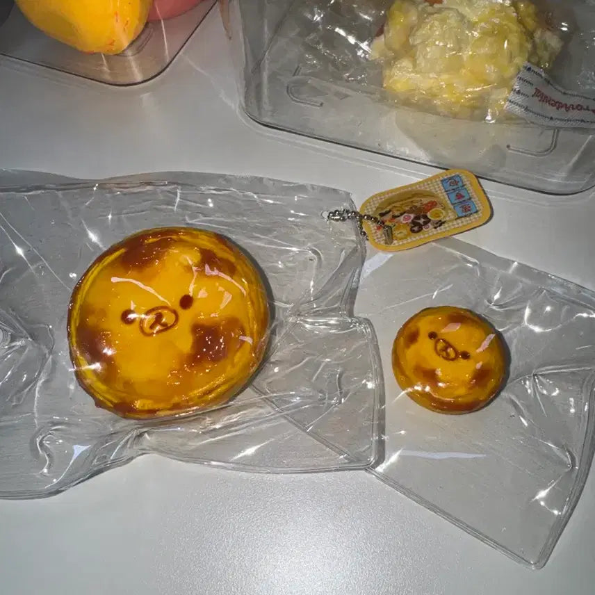 [BUNJANG] XiaoHongShu Handmade Egg Tart Squishy / 샤오홍슈 에그타르트 수제말랑이