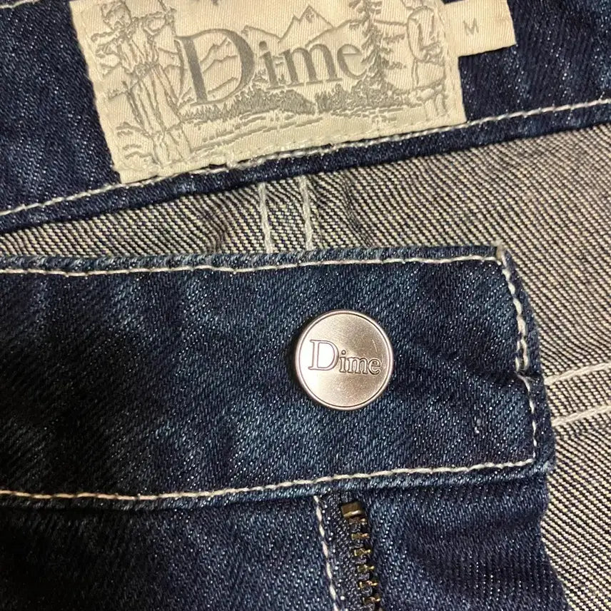 [SOLD OUT] Dime 다임 스케이트보드 클래식 데님진 인디고블루 M