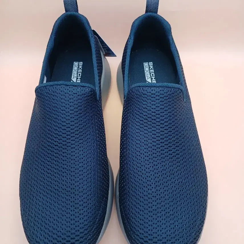 [BUNJANG] Skechers Go Walk Max Slip-On Sneakers (Navy) / 남성 스케쳐스 고워크 맥스 슬립온 스니커즈(네이비 새상품)