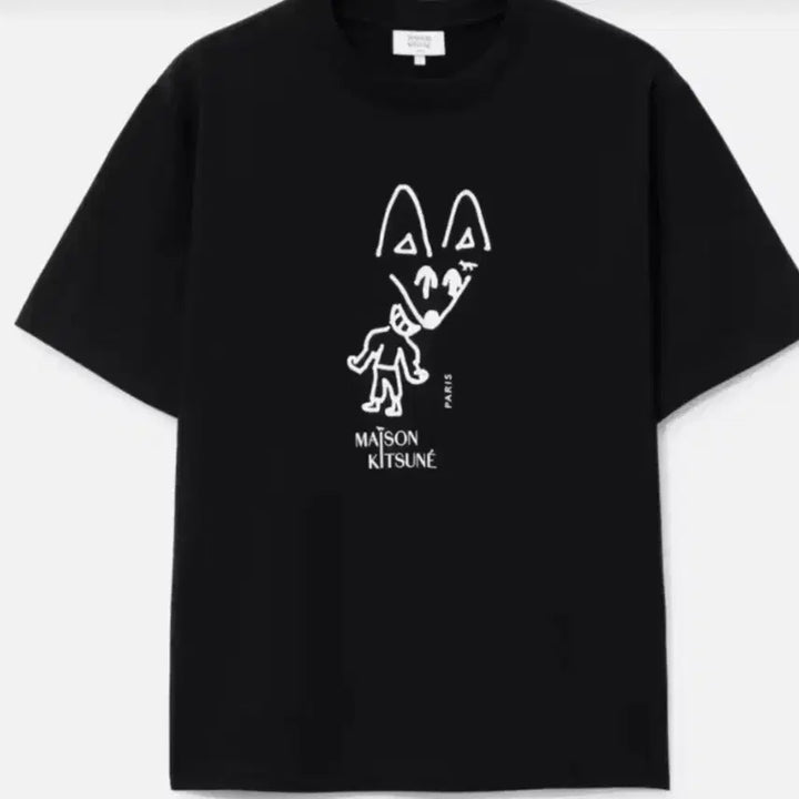 [BUNJANG] Maison Kitsuné Party Fox Cotton Short Sleeve T-Shirt / 메종키츠네    파티폭스 신상 반팔 티셔츠