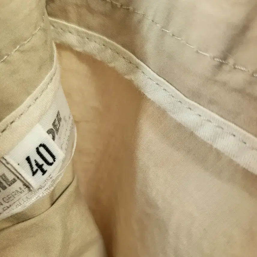 [BUNJANG] Jil Sander Beige Cotton Pants / 질샌더 베이지 면바지 40
