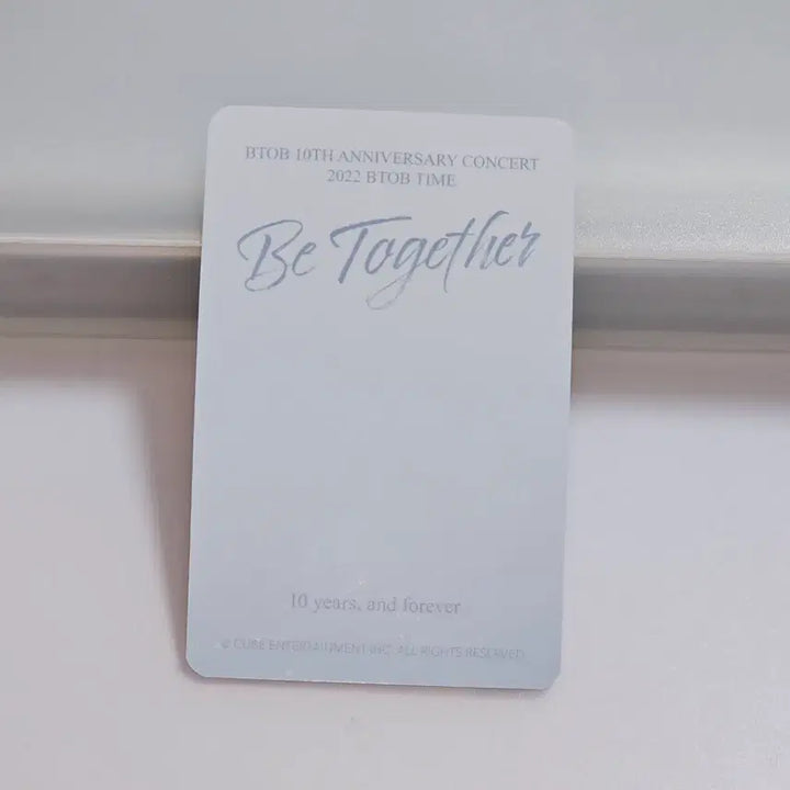 [BUNJANG] BTOB Lee Minhyuk Melody Zone Photocard / 비투비 10주년 콘서트 멜로디존 이민혁 포카