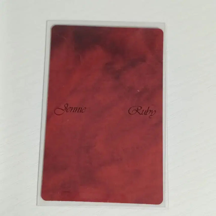 [BUNJANG] Blackpink Jennie Ruby Digipack Photocard / 블랙핑크 제니 루비 디지팩 포카