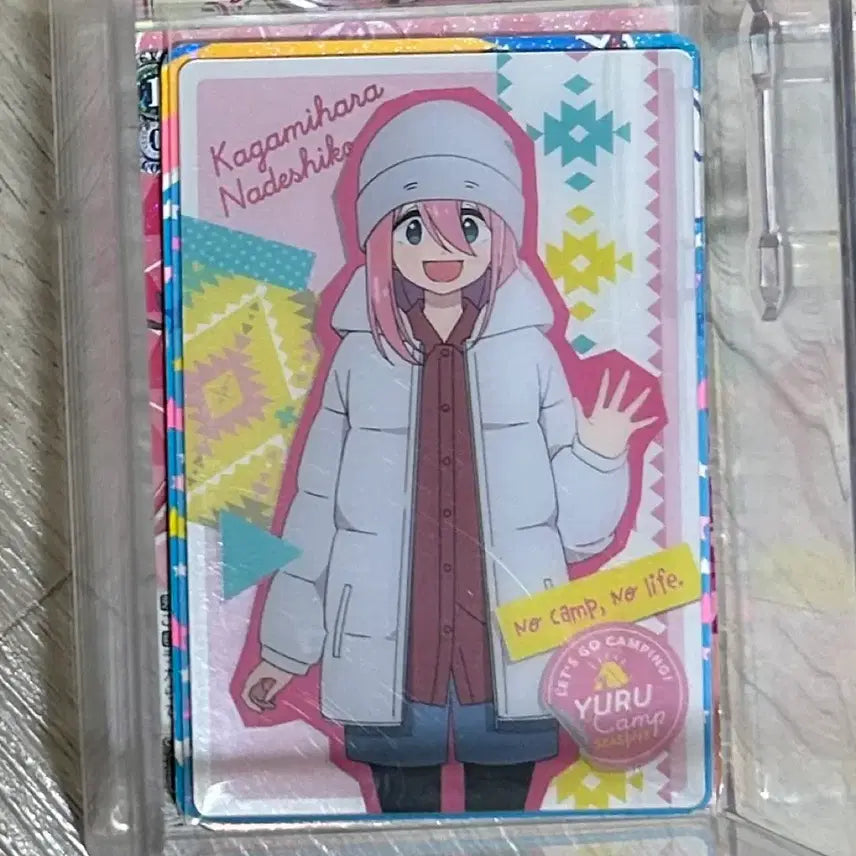 [BUNJANG] Yuru Camp Nadeshiko Kagamihara Wafer Card / 유루캠프 카가미하라 나데시코 웨하스 카드