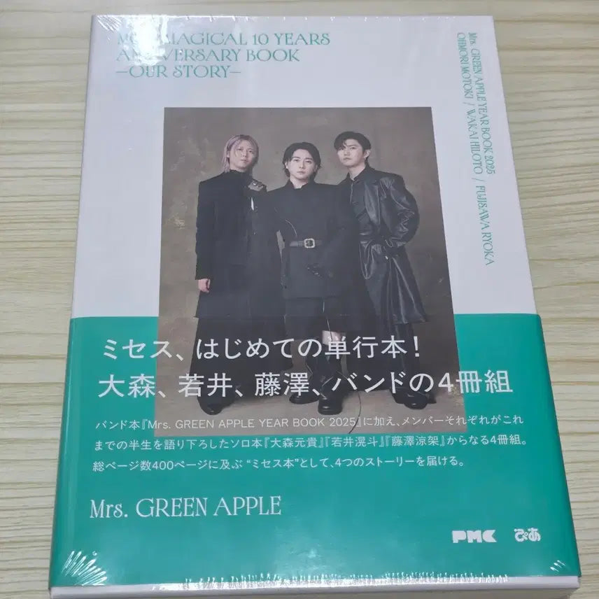 [BUNJANG] Mrs. Green Apple 10th Anniversary Book (Standard Edition) / 미세스그린애플 10주년 단행본 일반버전