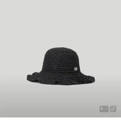[BUNJANG] Lucky Chouette Raffia Hat / 럭키슈에뜨 라피아햇 신상 모자