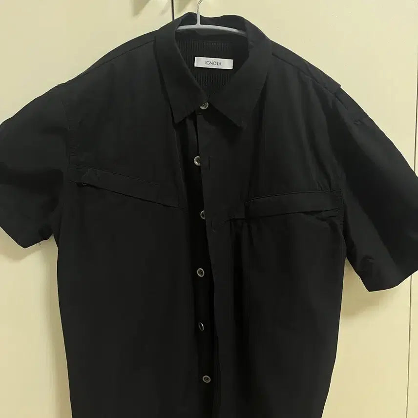 [BUNJANG] Ignota Core9 Sailor Shirt - Black / M 이그노타 코어9 세일러 셔츠 블랙