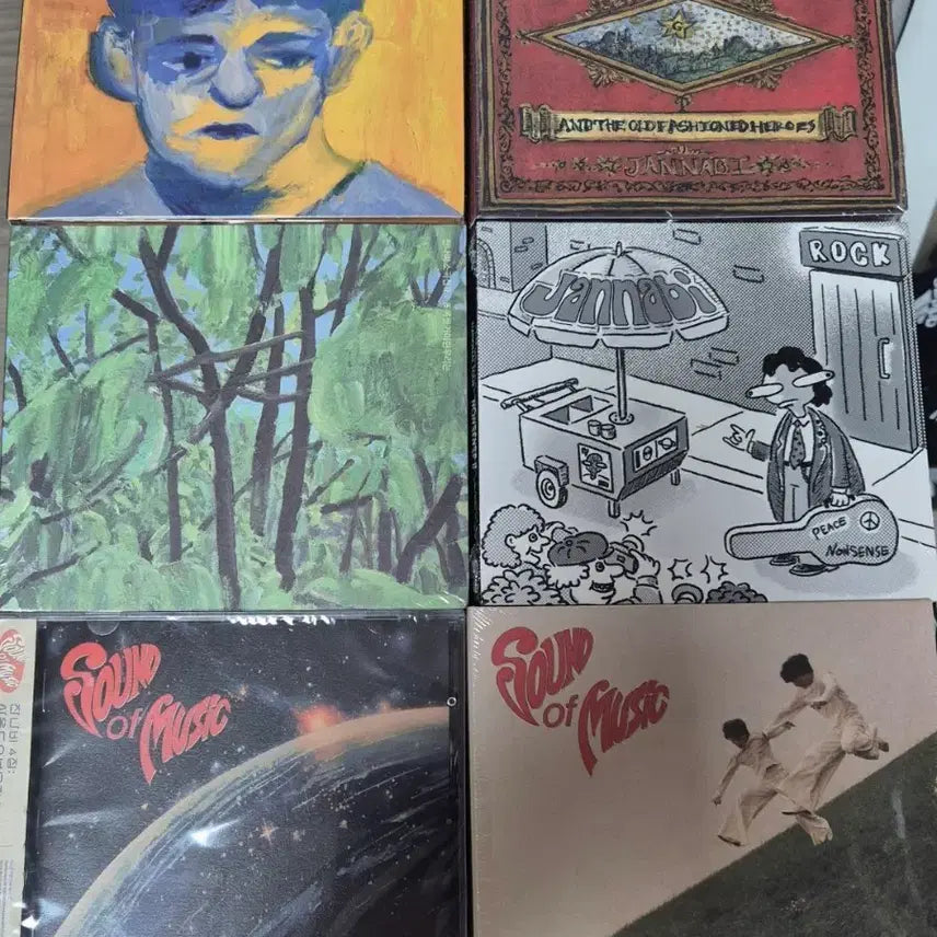 [BUNJANG] JANNABI Album Bundle Set / 잔나비 앨범 미개봉 (전설, 소곡집 등)
