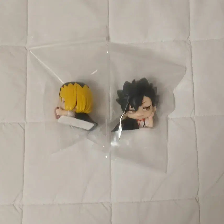[BUNJANG] Kenma &amp; Kuroo Figure Bundle Set / 켄마 쿠로오 일괄 가챠 피규어 개봉전시