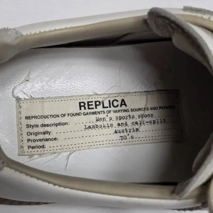 [BUNJANG] Maison Margiela German Army Sneakers Leather / 정품 메종마르지엘라 독일군 스니커즈 225