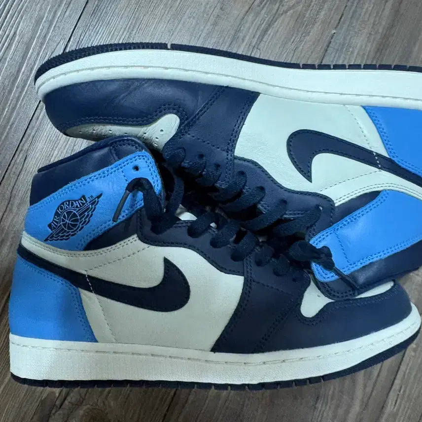 [BUNJANG] Nike Air Jordan 1 Obsidian Sneakers / 나이키 에어조던1 옵시디언 275 사이즈 판매합니다.