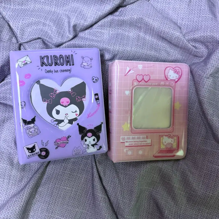 [BUNJANG] Sanrio Kuromi &amp; Hello Kitty Photocard Collection Bundle Set / 쿠로미 키티 산리오 1단 포토카드 콜렉트북 일괄 양도