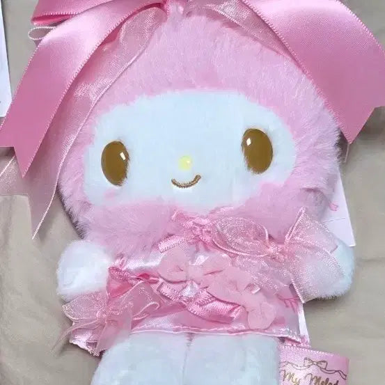 [BUNJANG] Sanrio My Melody Mascot Plush Keyring / 산리오 리본공주 마이멜로디 마스코트 인형 키링