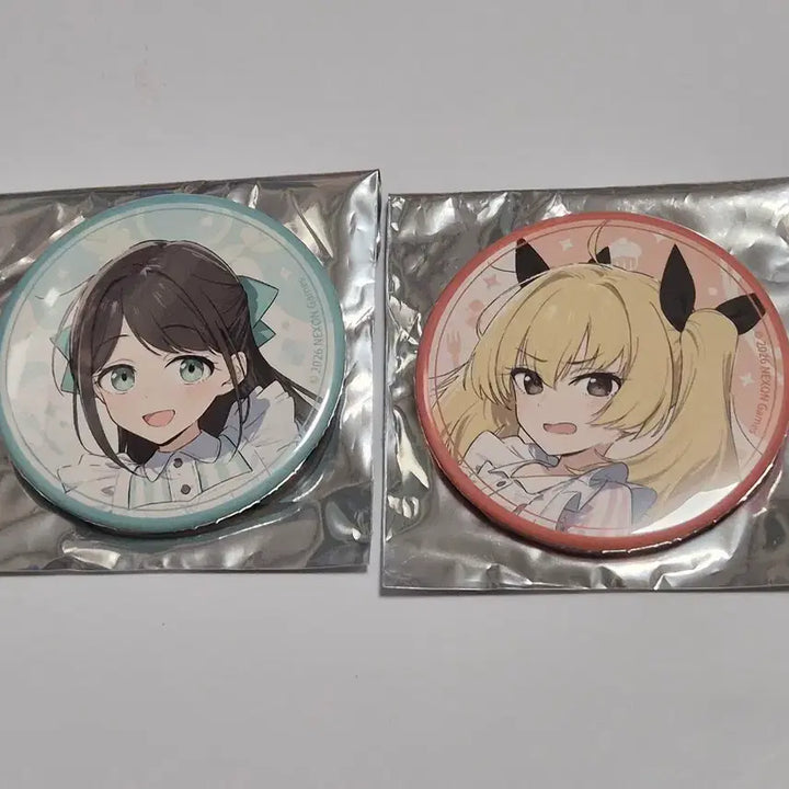 [BUNJANG] Blue Archive Animate Iori and Yoshimi Can Badge / 블루 아카이브 애니메이트 캔뱃지 아이리 요시미