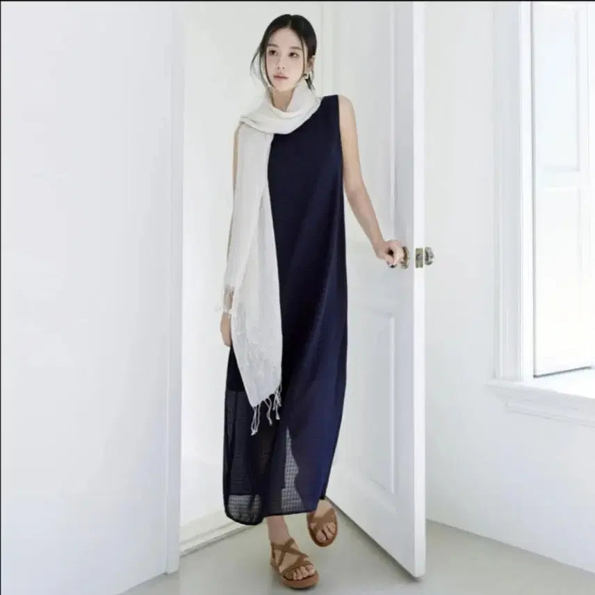 [BUNJANG] Celebshop Edition Gingham Check Long Dress / 셀렙샾에디션 롱원피스55사이즈(새상품)