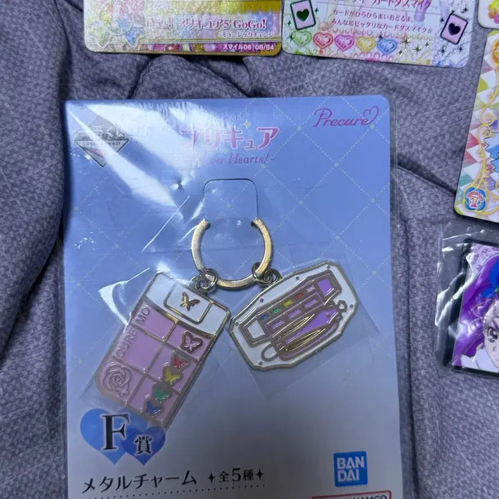 [BUNJANG] Yes! Precure 5 Rubber Strap, Keyring, Data Card Bundle Set / 일괄 Yes 프리큐어 5 예프파 러버스트랩 이치방쿠지 키링 데이터카드