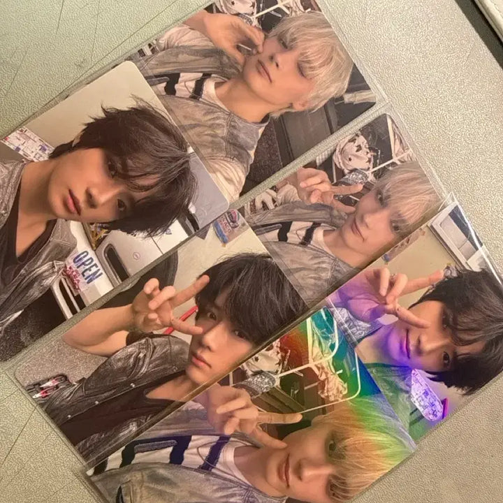 [BUNJANG] TXT Beomgyu and Huening Photocard Bundle Set / 범규 휴닝 데코키트 포카 일괄로 팔아요