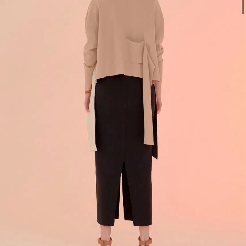[BUNJANG] J.CHUNG LUCCA DOS PENCIL SKIRT Black M / (1회착용)제이청 시그니처 스커트 LUCCA DOS PENCIL SKIR