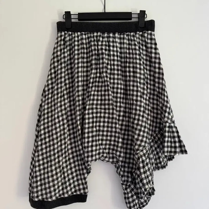 [BUNJANG] Gomme Check Skirt Pants / gomme 고무 체크 스커트 팬츠 skirt pants