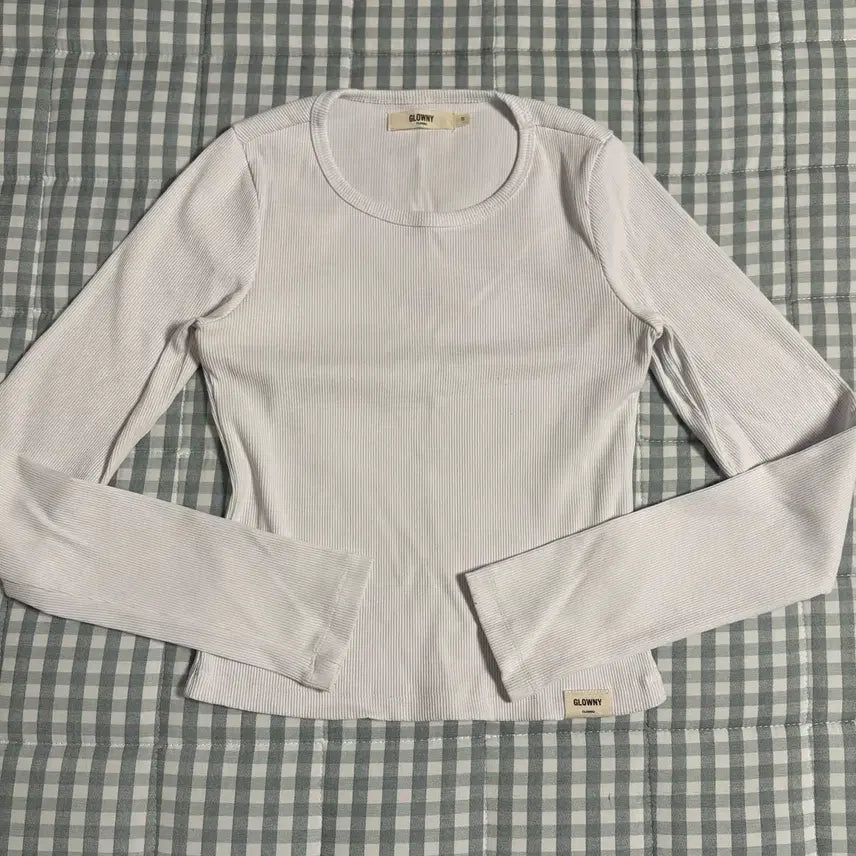 [BUNJANG] Glony G Classic Rib Crewneck Longsleeve T-Shirt / 글로니 G클래식 립 크루넥 롱슬리브s
