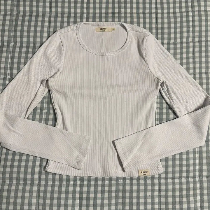 [BUNJANG] Glony G Classic Rib Crewneck Longsleeve T-Shirt / 글로니 G클래식 립 크루넥 롱슬리브s