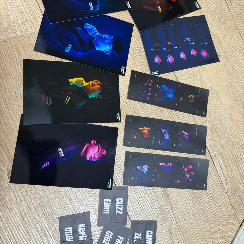 [SOLD OUT] 티원 클레브 엽서 스티커 등 페이커 칸나 커즈 에포트 테디(포카X)